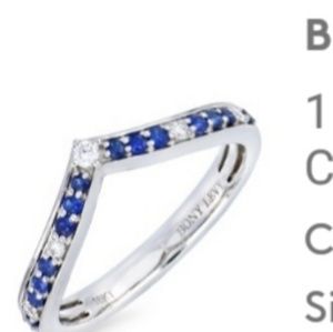 Bony Levy Channel Chevron Ring